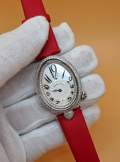 브레게(BRRGUET) 큐빅 여성 시계